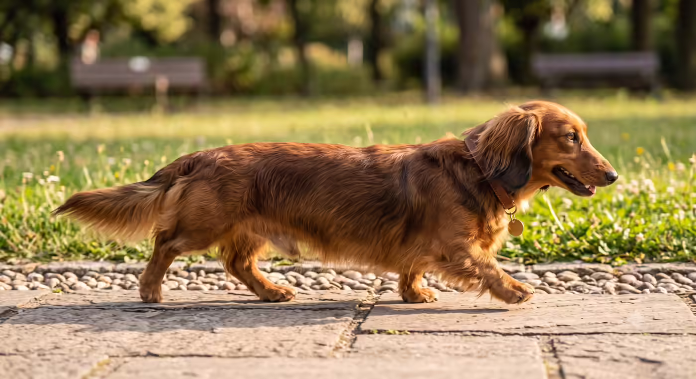 長身短腿犬的脊椎槓桿結構